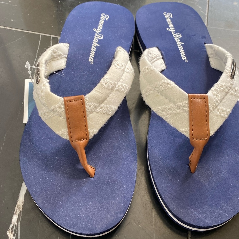 Tommy Bahama flip-flops